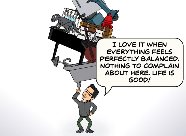 When Everything Feels Balanced
