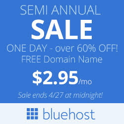 Bluehost Special