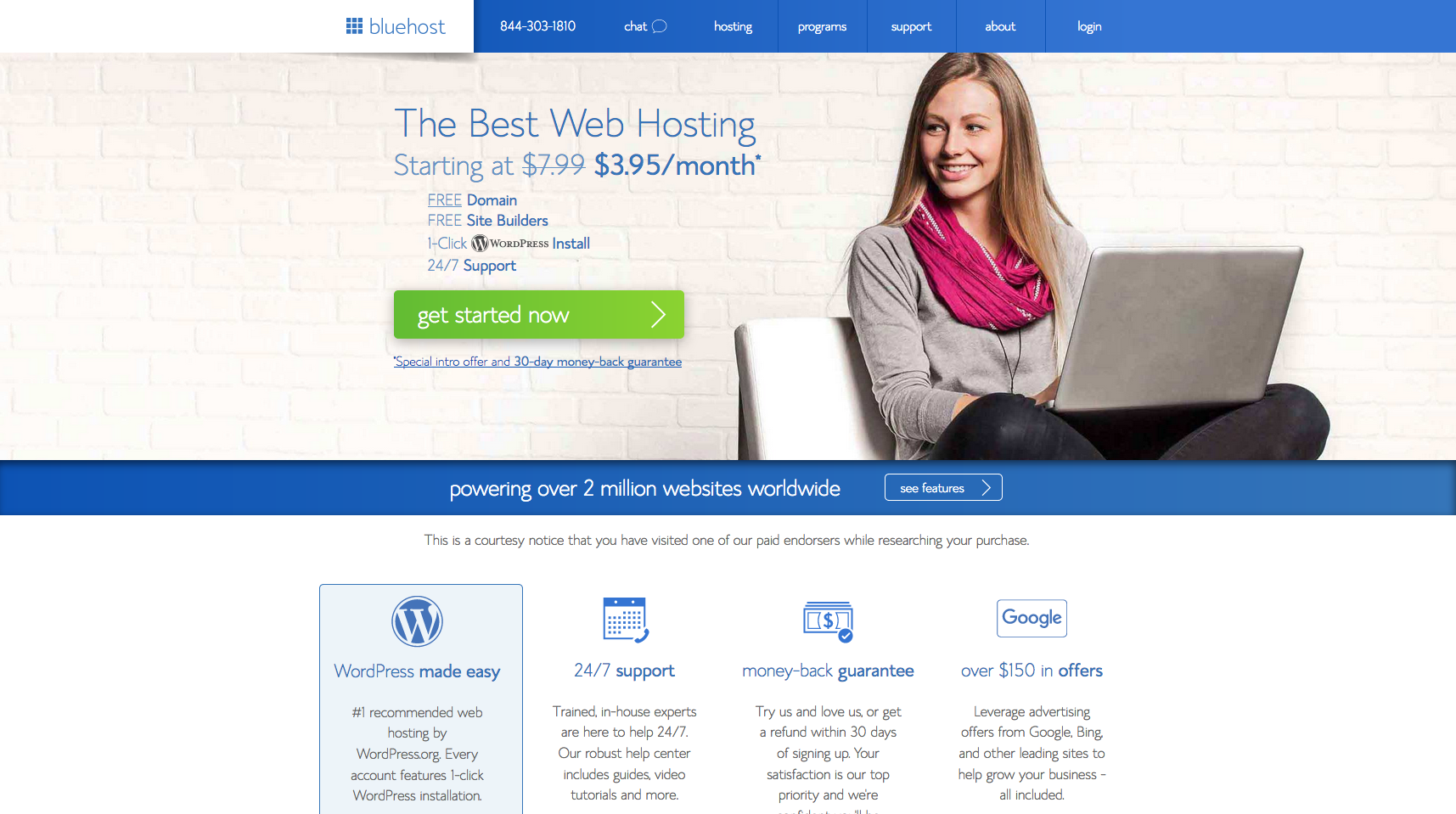 Bluehost Step 1 (11-6-17)